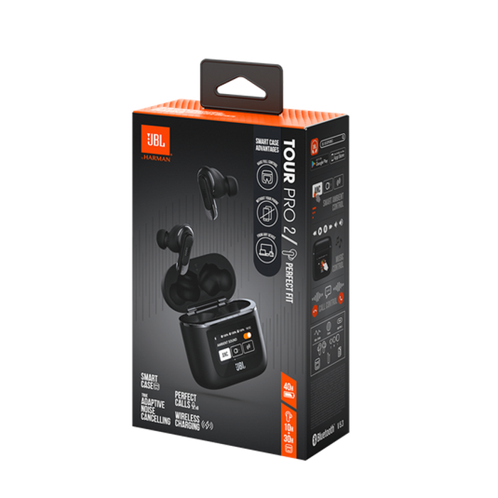 JBL Tour Pro 2 True Wireless Earbuds with LED Display